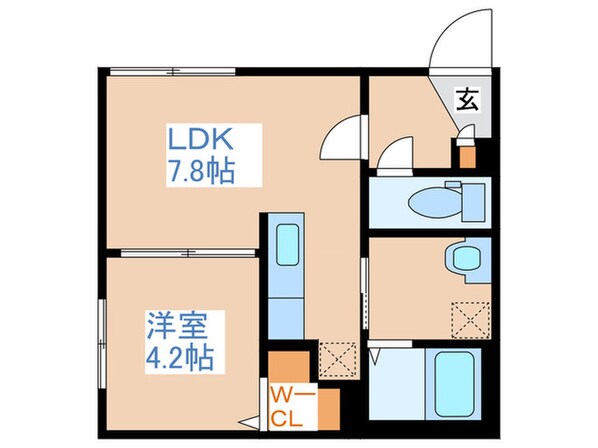 仮）セフィーロ旭町７丁目MSの物件間取画像